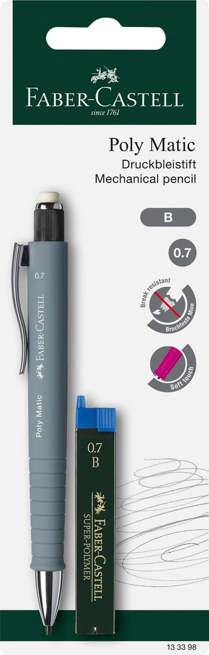Faber-Castell Polymatic 0.7mm Mechanical Pencil - Assorted Colours