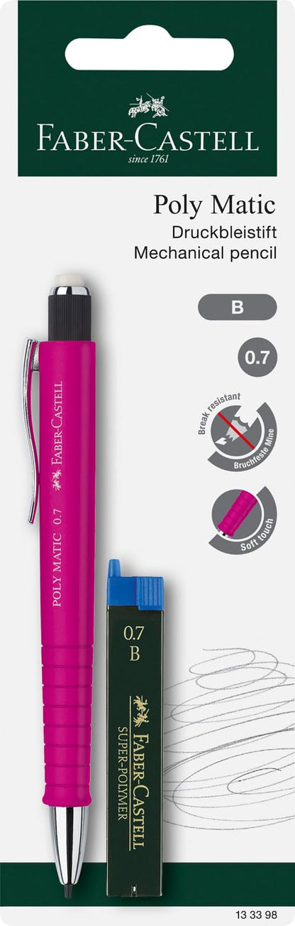 Faber-Castell Polymatic 0.7mm Mechanical Pencil - Assorted Colours