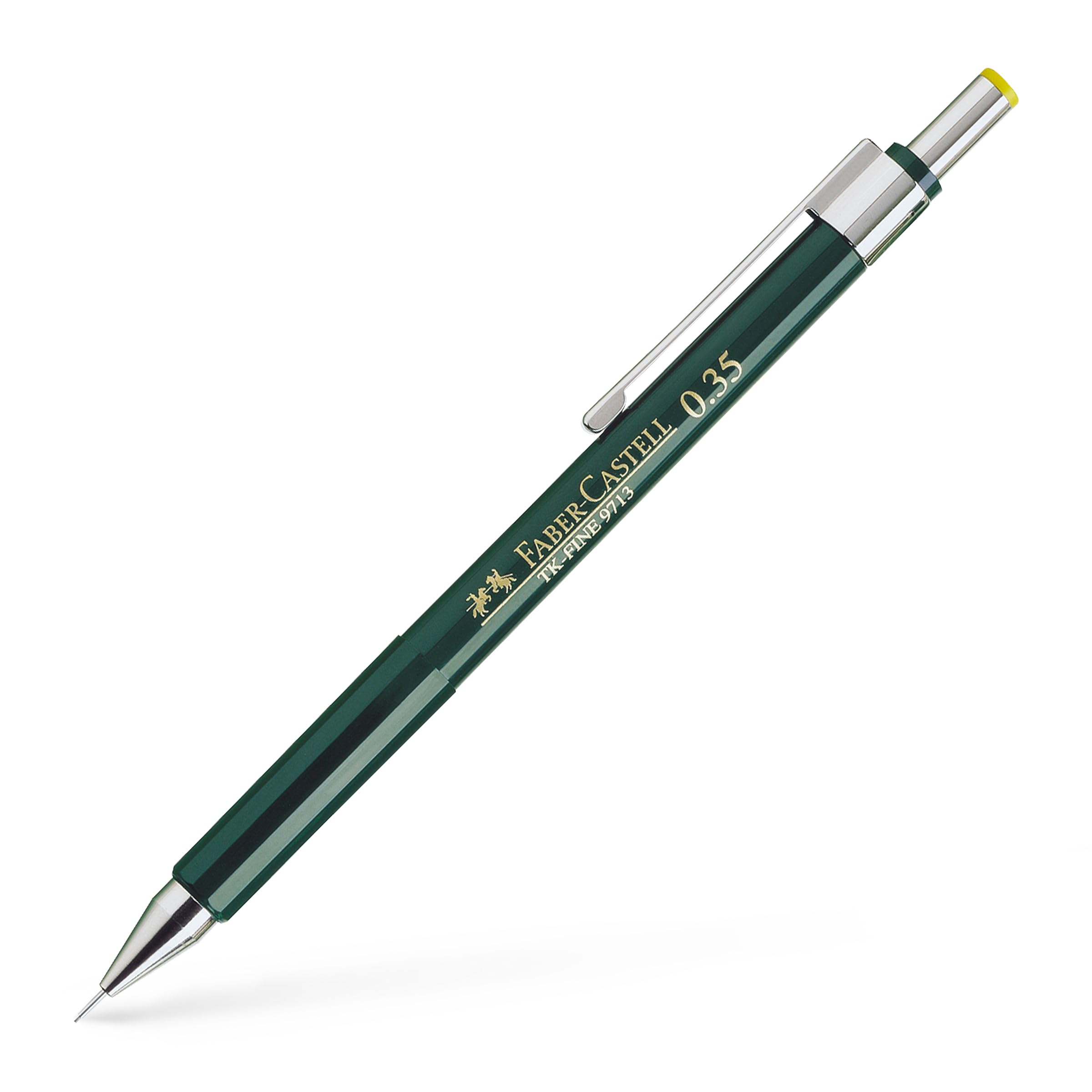 Faber-Castell Miscellaneous Tk-Fine 9713 Mechanical Pencil, 0.35mmBlack, 0.35mm, For Art, Craft, Drawing, Sketching, Home, School, University, Colouring