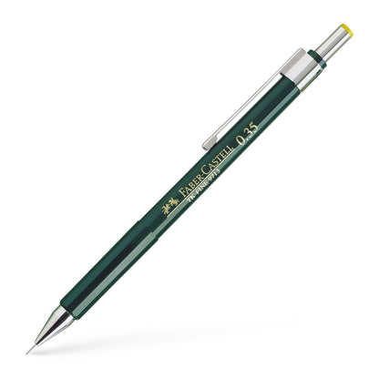 Faber-Castell Miscellaneous Tk-Fine 9713 Mechanical Pencil, 0.35mmBlack, 0.35mm, For Art, Craft, Drawing, Sketching, Home, School, University, Colouring