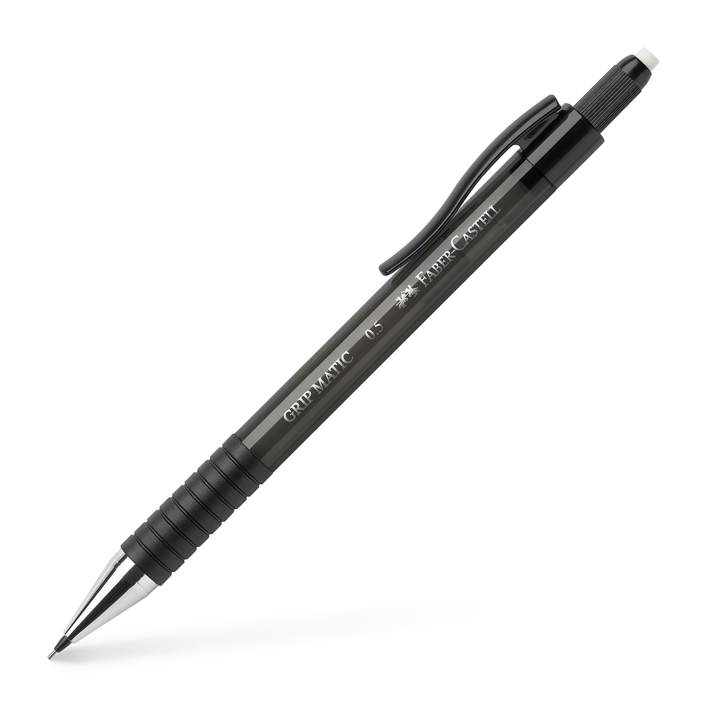 Faber-Castell 137599 - Grip Matic Mechanical Pencil - Black - 0.5mm