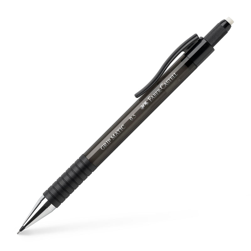 Faber-Castell 137599 - Grip Matic Mechanical Pencil - Black - 0.5mm