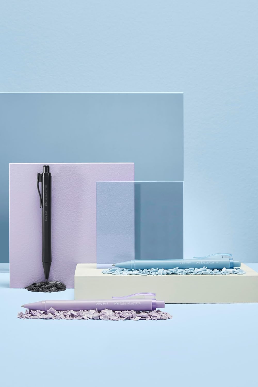Faber Castell Ballpoint Pen Daily Ball XB sky blue