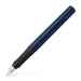 Faber-Castell 140804 Grip 2011 - Pluma estilográfica (punta M, 1 unidad), color azul
