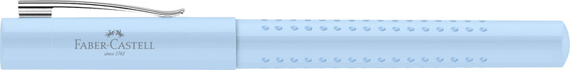 Faber Castell Grip 2010 140848 Fountain Pen, Nib Width M, Sky Blue, Pack of 1