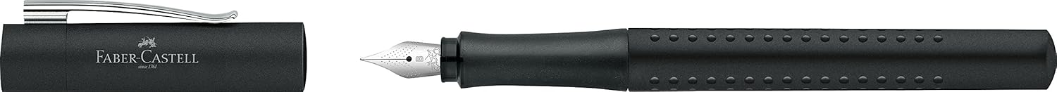 Faber-Castell 140903 Fountain Pen Grip 2011 Nib B Black
