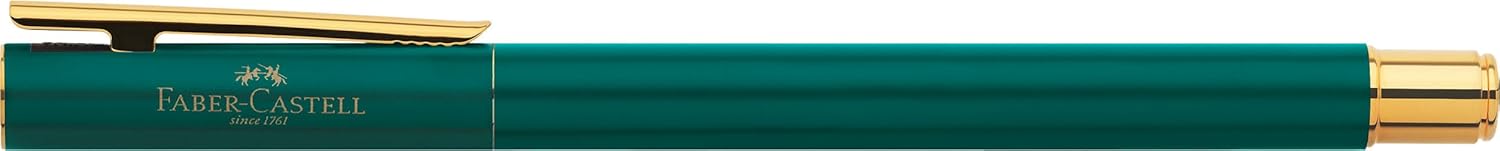 Faber-Castell Neo Slim 141431 Fountain Pen Nib Width F Gold Rainforest