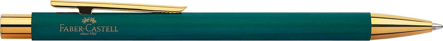 FABER-CASTELL Neo Slim 141435 Ballpoint Pen Lead Thickness B Gold Rainforest