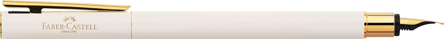 Faber-Castell Neo Slim 141442 Fountain Pen Nib Width EF Gold Marshmallow