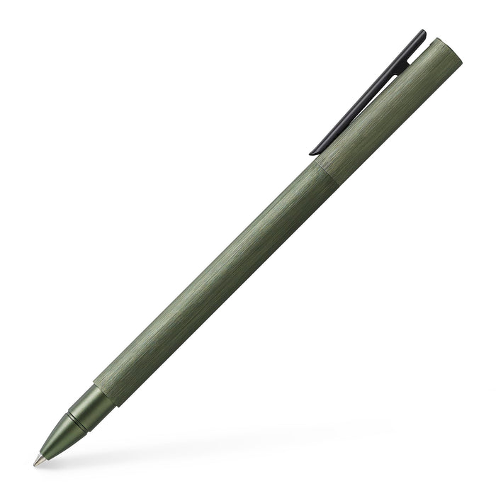 Faber-Castell Neo Slim Aluminium Rollerball Pen - Olive Green