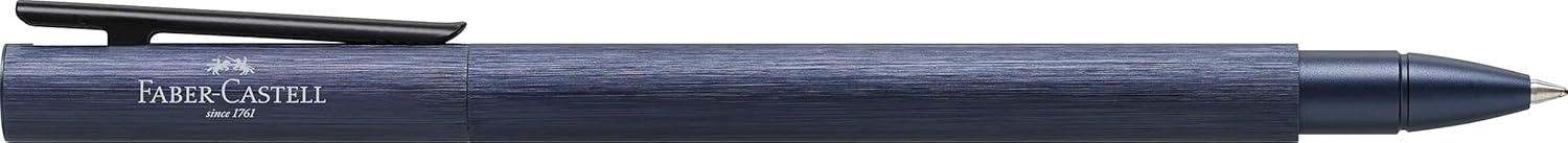 Faber-Castell Neo Slim Aluminium Rollerball Pen - Dark Blue