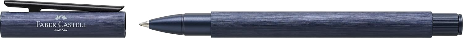 Faber-Castell Neo Slim Aluminium Rollerball Pen - Dark Blue