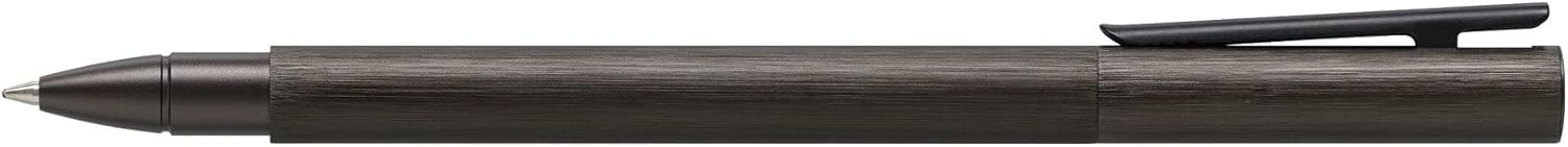 Faber-Castell Neo Slim Aluminium Rollerball Pen - Gun Metal,Black