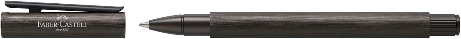 Faber-Castell Neo Slim Aluminium Rollerball Pen - Gun Metal,Black