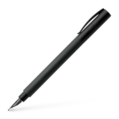 FABER-CASTELL Ambition All Black 147150 Fountain Pen Nib Width M Black
