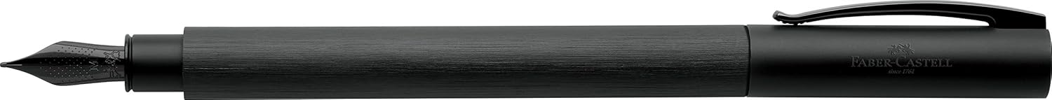 FABER-CASTELL Ambition All Black 147150 Fountain Pen Nib Width M Black