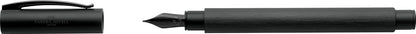 FABER-CASTELL Ambition All Black 147150 Fountain Pen Nib Width M Black