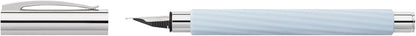 Faber-Castell Ambition Fountain Pen, Italic Ice Blue - Medium