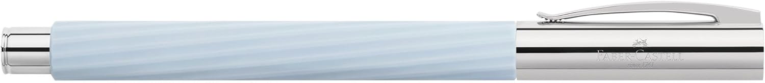 Faber-Castell Ambition Fountain Pen, Italic Ice Blue - Medium