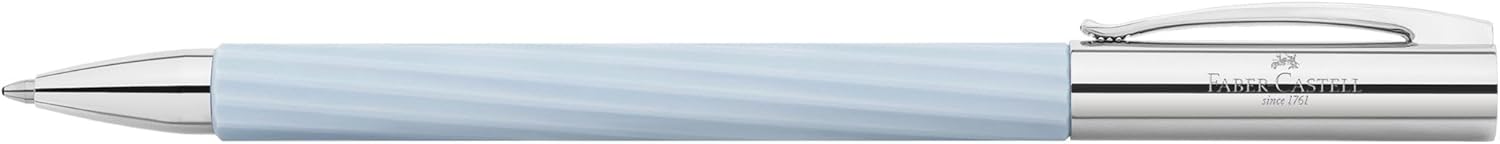 Faber-Castell Ambition Ballpoint Pen, Italic Ice Blue