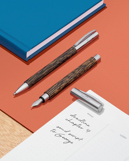 Faber-Castell Ambition Coconut Wood Rollerball Pen