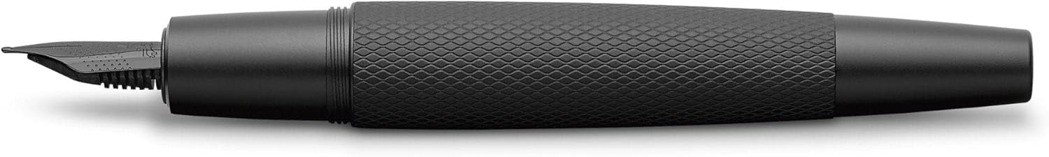 Faber-Castell F148621 E-MOTION FOUNTAIN PEN PURE BLACK F