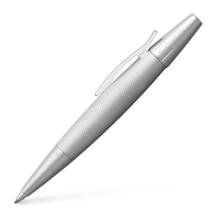 Faber-Castell E-motion Ballpoint Pen - Pure Silver 148676