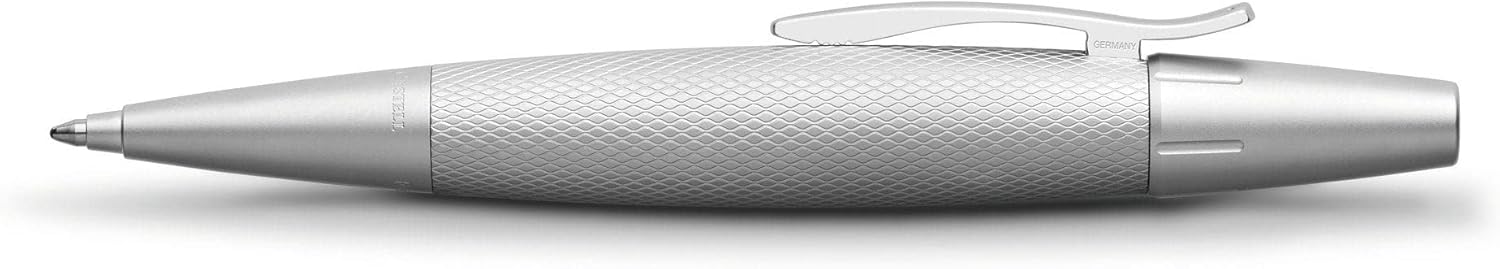 Faber-Castell E-motion Ballpoint Pen - Pure Silver 148676