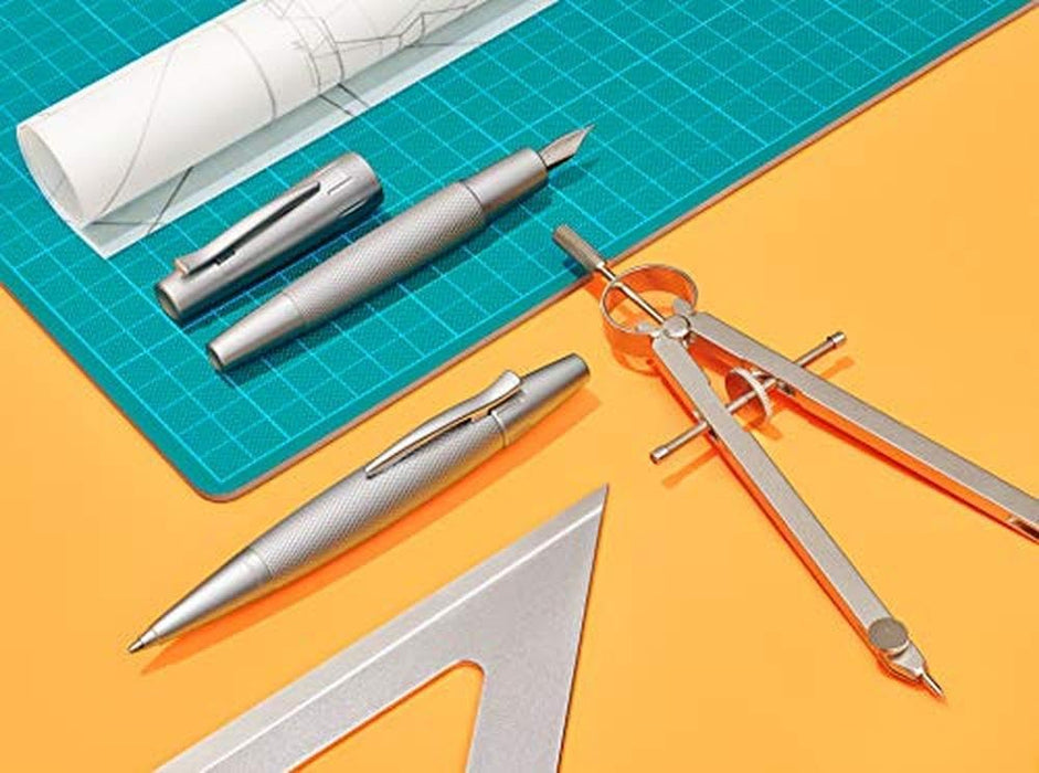 Faber-Castell E-motion Ballpoint Pen - Pure Silver 148676