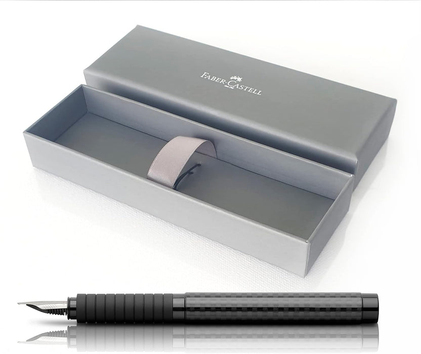Faber-Castell Carbon BASIC Black Fountain Pen with Medium Nib