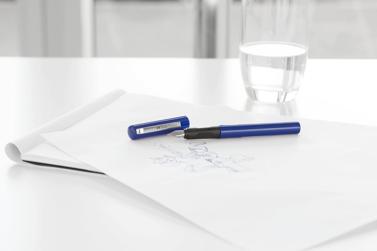 School Fountain Pen Set, Blue