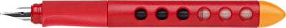 FABER-CASTELL Scribolino 149862 School Fountain Pen for Left-Handed Users, Red, Pack of 1