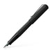 FABER-CASTELL Hexo 150570 Fountain Pen, Nib Width M, Matte Black, Pack of 1