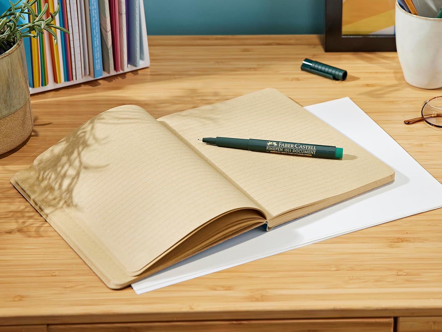 FABER-CASTELL 151163 - vezelpen Finepen 1511, 0,4 mm, groen