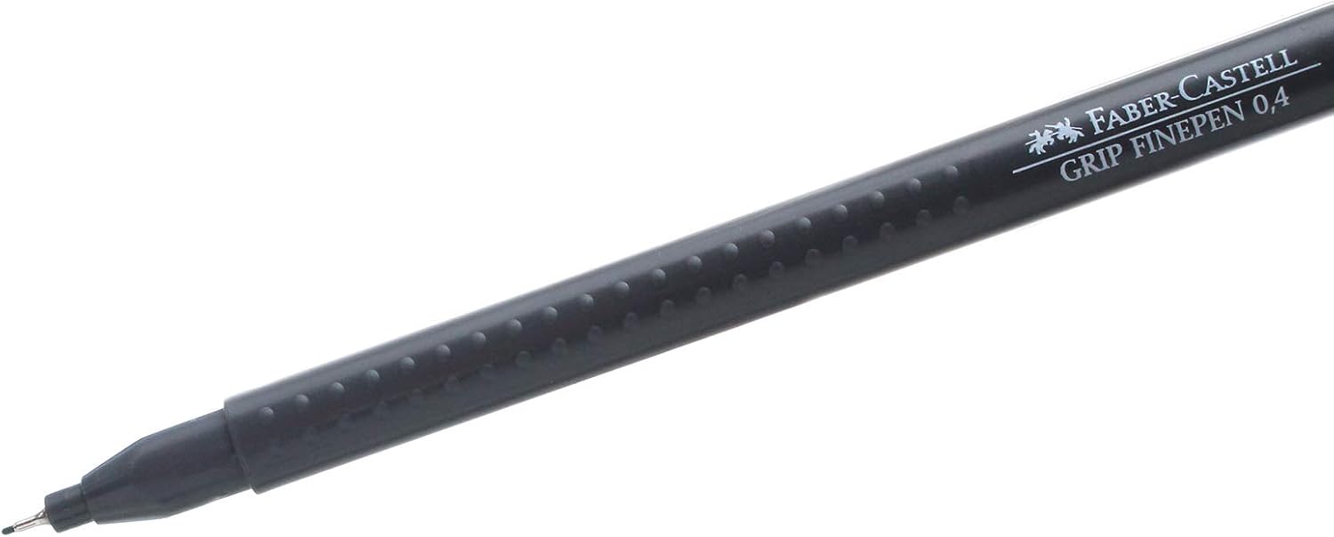 Faber-Castell Fibre-tip Grip Finepen 0.4 emerald green