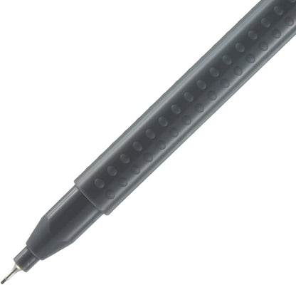 Faber-Castell fine tip pen, 0.4 mm - brown 80