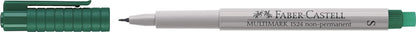 Faber Castell 152463 Small"Multimark" Non-Permanent Marker - Green