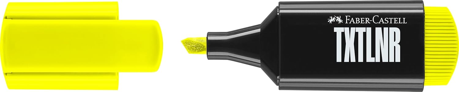 Faber-Castell 154204 - Pack of 4 Fluorescent Markers TXTLNR - Neon