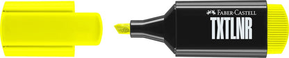 Faber-Castell 154204 - Pack of 4 Fluorescent Markers TXTLNR - Neon