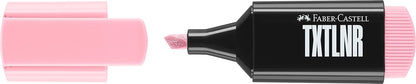 Faber-Castell 154214 - Pack of 4 Fluorescent Markers TXTLNR - Pastel