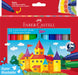 Faber-Castell Fibre-tip pen Jumbo 12pc. Superwashable