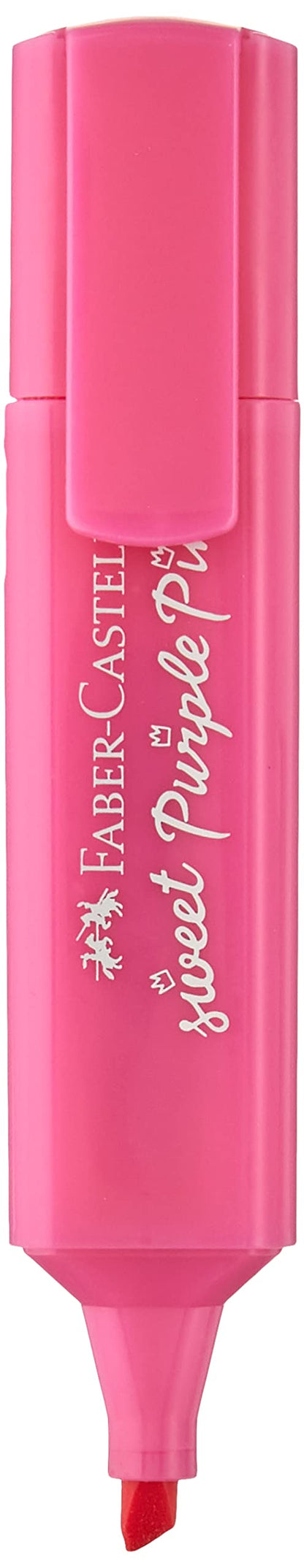 Faber-Castell Textliner TL 46 Pastel Ink Barrel with Clip Purple Pink