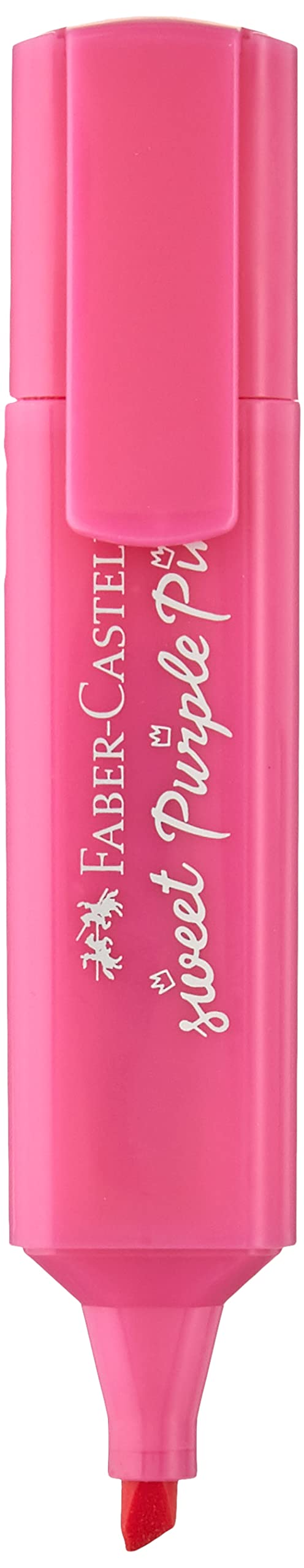 Faber-Castell Textliner TL 46 Pastel Ink Barrel with Clip Purple Pink