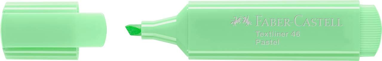 Faber-Castell - FABER-CASTELL Surligneur TEXTLINER 1546 Pastel, vert lumiŠre
