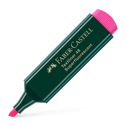Faber-Castell 154828 - Highlighter Textliner 48, refillable, pink