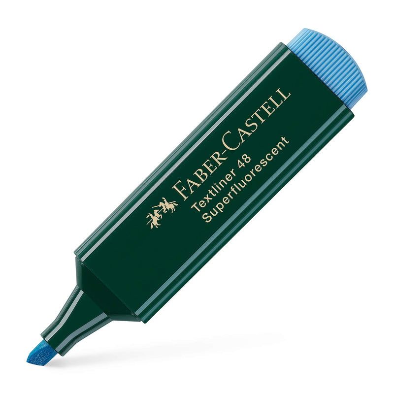 Faber-Castell 48-44 Textliner - Blue (Single)