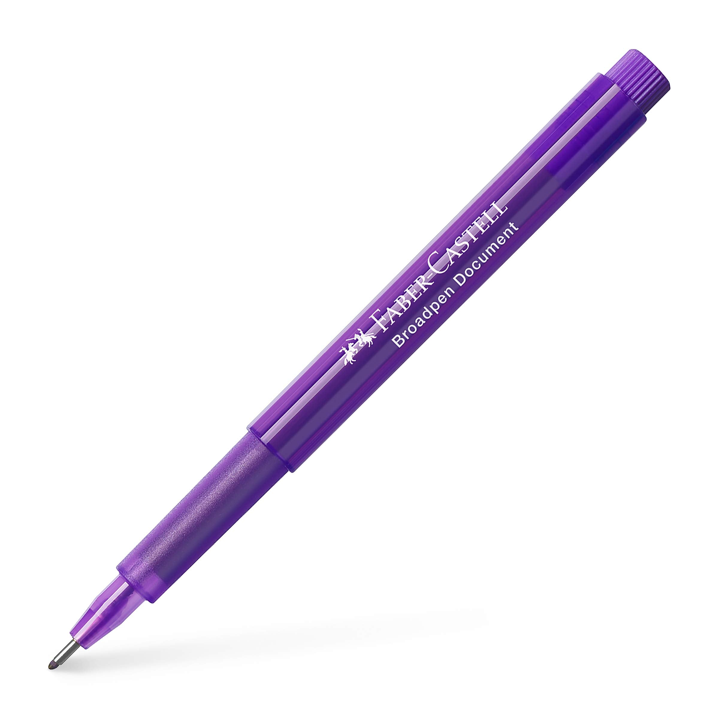 Faber-Castell 155436"Broadpen 1554" Fineliner - Violet,0.8 mm