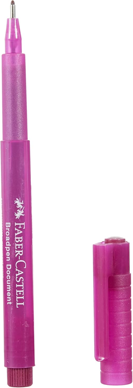Faber Castell 155437 "Broadpen 1554" Fineliner - Magenta