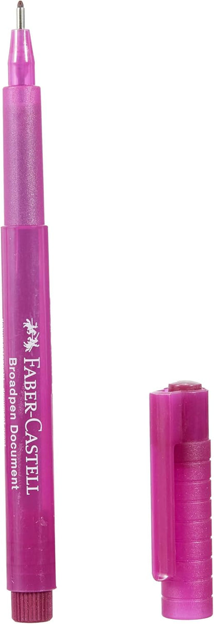 Faber Castell 155437 "Broadpen 1554" Fineliner - Magenta