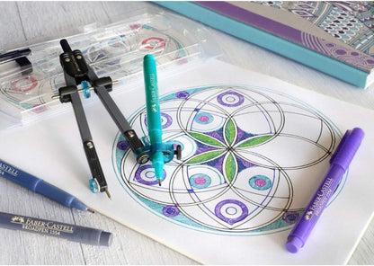 Faber Castell 155437 "Broadpen 1554" Fineliner - Magenta